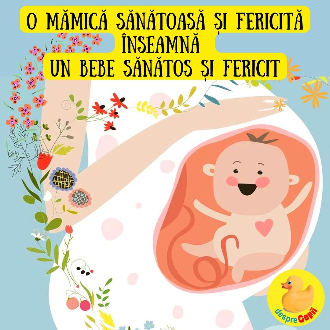 sarcina sanatoasa si bebe sanatos